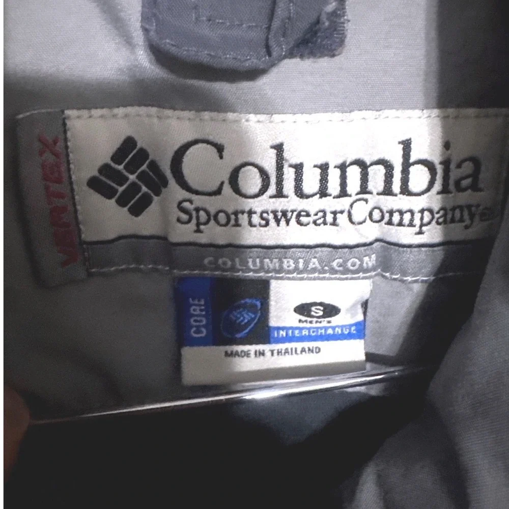 Columbia‎ Vertex Men's Black Gray White Jacket Size S